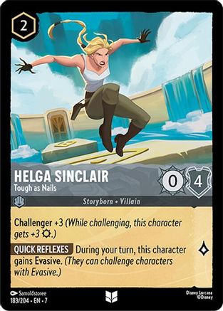 Image of Helga Sinclair - Tough as Nails (183/204) - Archazias Island
