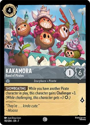 Image of Kakamora - Band of Pirates (192/204) - Archazias Island Cold Foil