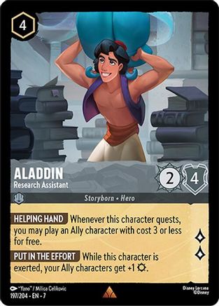 Image of Aladdin - Research Assistant (197/204) - Archazias Island