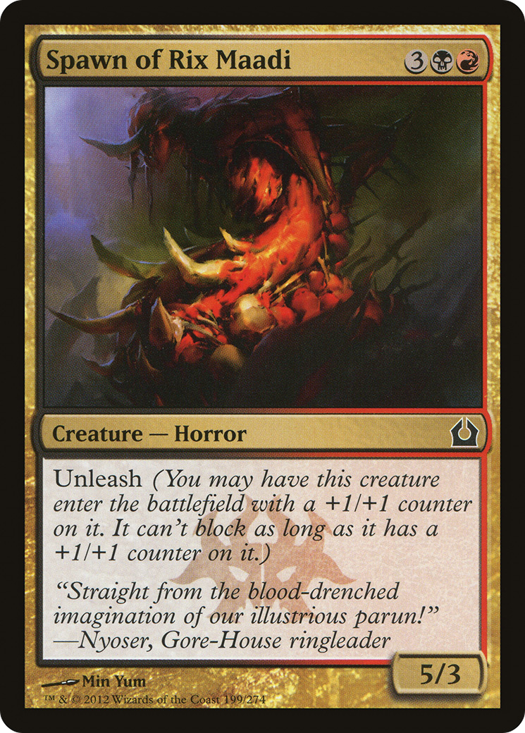 Image of Spawn of Rix Maadi (RTR-199) - Return to Ravnica