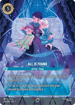 Image of All Is Found (Enchanted) (220/204) - Archazias Island Holofoil