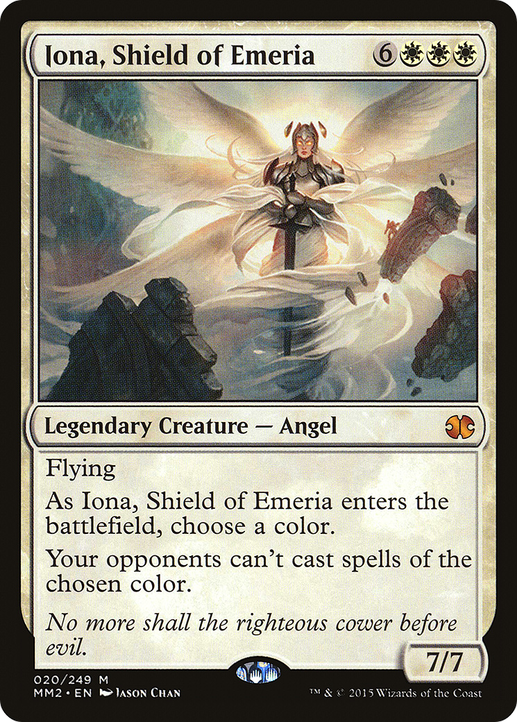 Image of Iona, Shield of Emeria (MM2-020) - Modern Masters 2015 Foil
