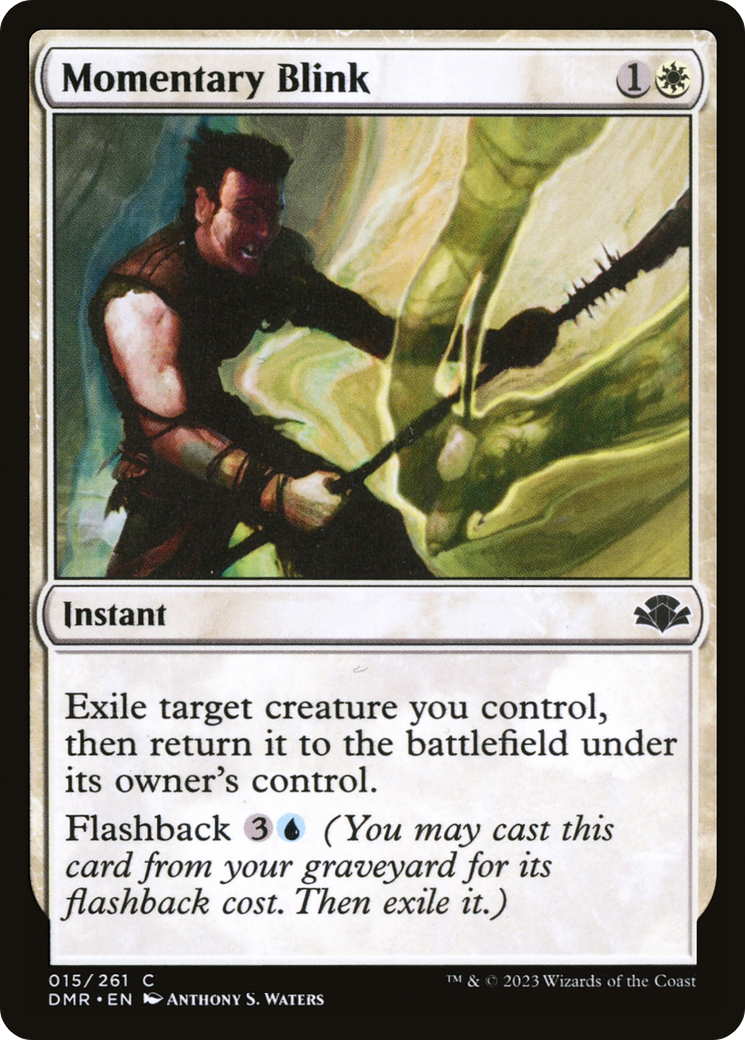 Image of Momentary Blink (DMR-015) - Dominaria Remastered Foil
