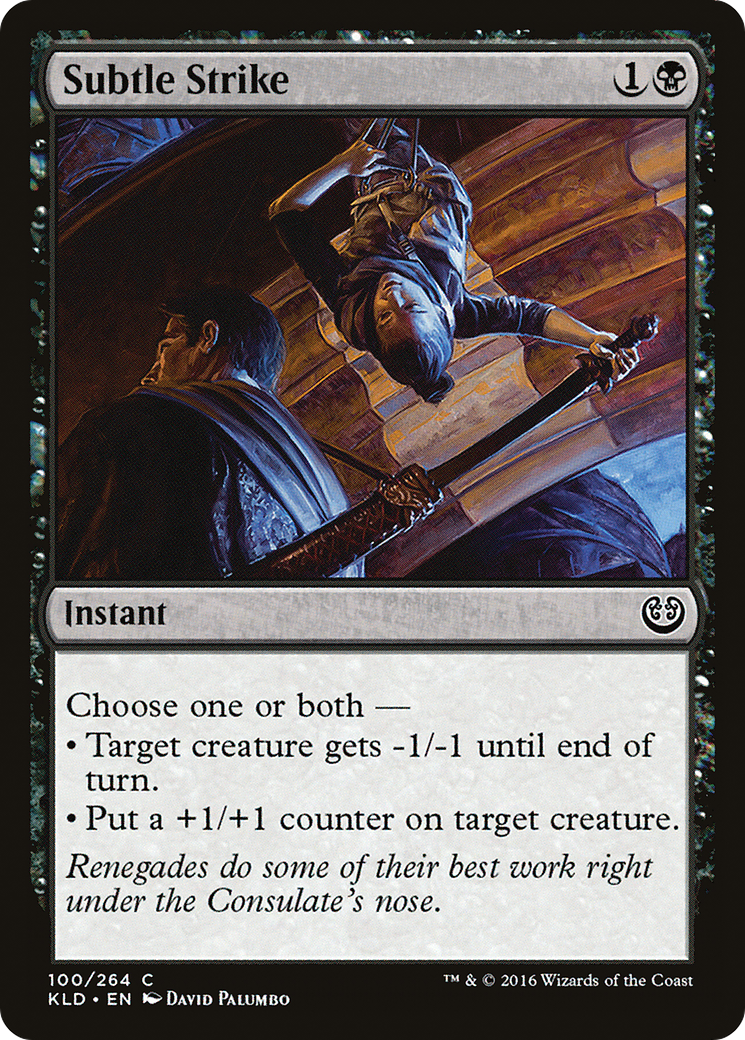 Image of Subtle Strike (KLD-100) - Kaladesh
