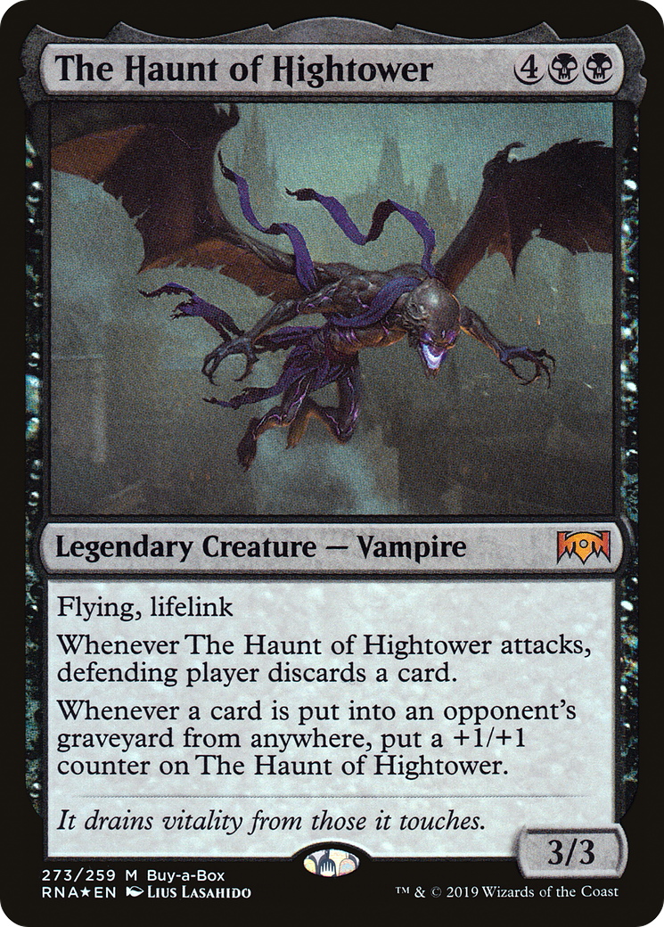 Image of The Haunt of Hightower (BABP-273) - Ravnica Allegiance Foil