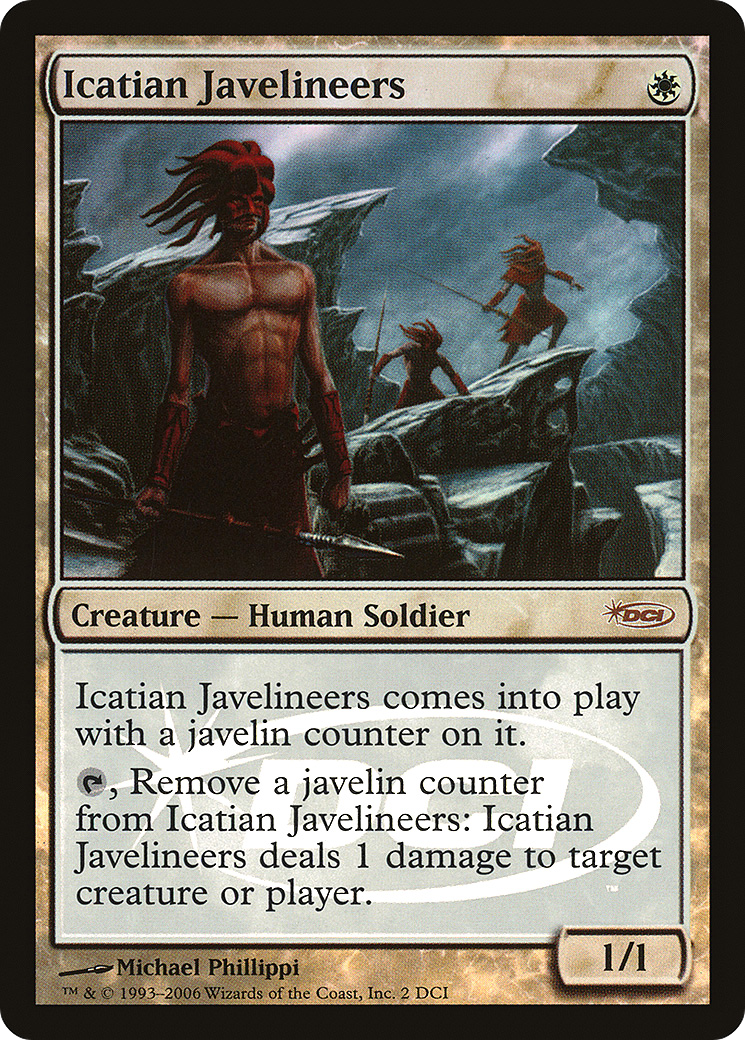 Image of Icatian Javelineers (WPN-002) - DCI Promos Foil