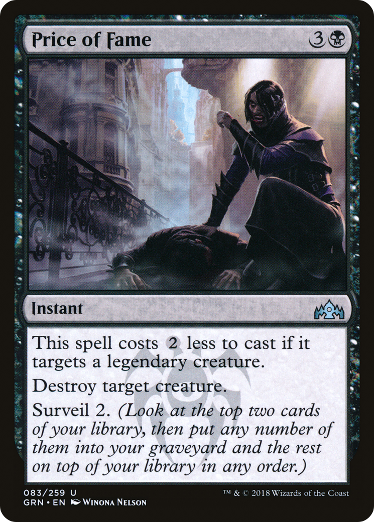 Image of Price of Fame (GRN-083) - Guilds of Ravnica
