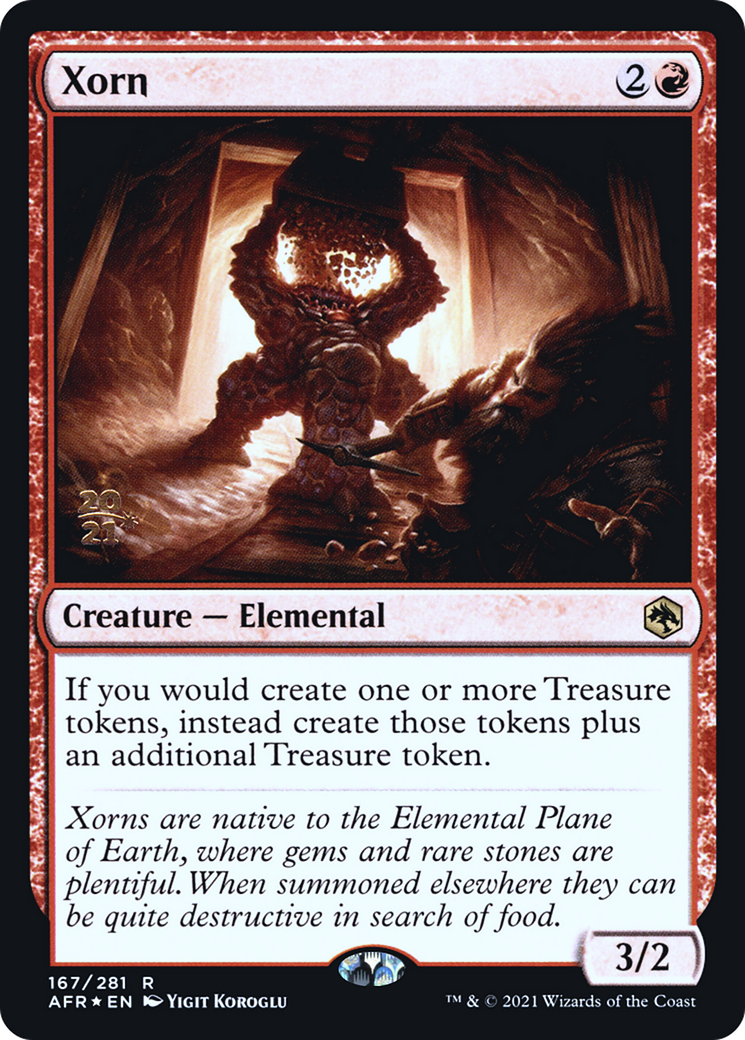 Image of Xorn (PRE-167S) - Adventures in the Forgotten Realms Promos Foil