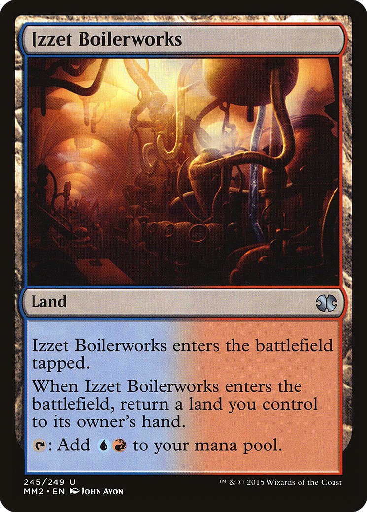 Image of Izzet Boilerworks (MM2-245) - Modern Masters 2015