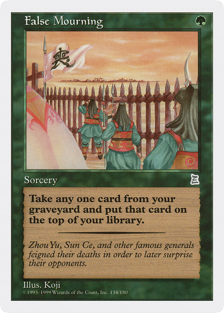Image of False Mourning (PTK-134) - Portal Three Kingdoms