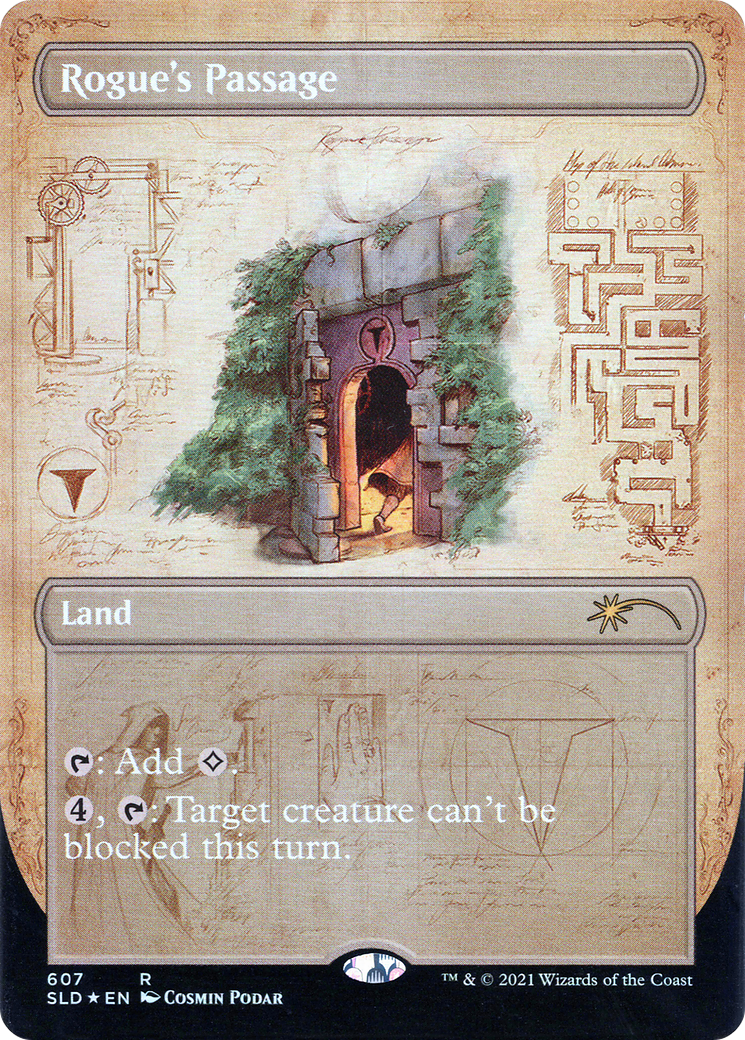 Image of Rogue's Passage (SLD-607) - Secret Lair Drop (Borderless) Foil