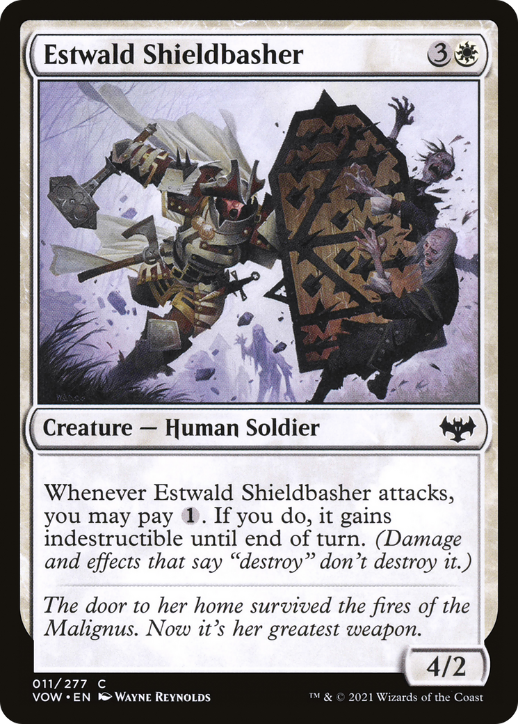 Image of Estwald Shieldbasher (VOW-011) - Innistrad: Crimson Vow