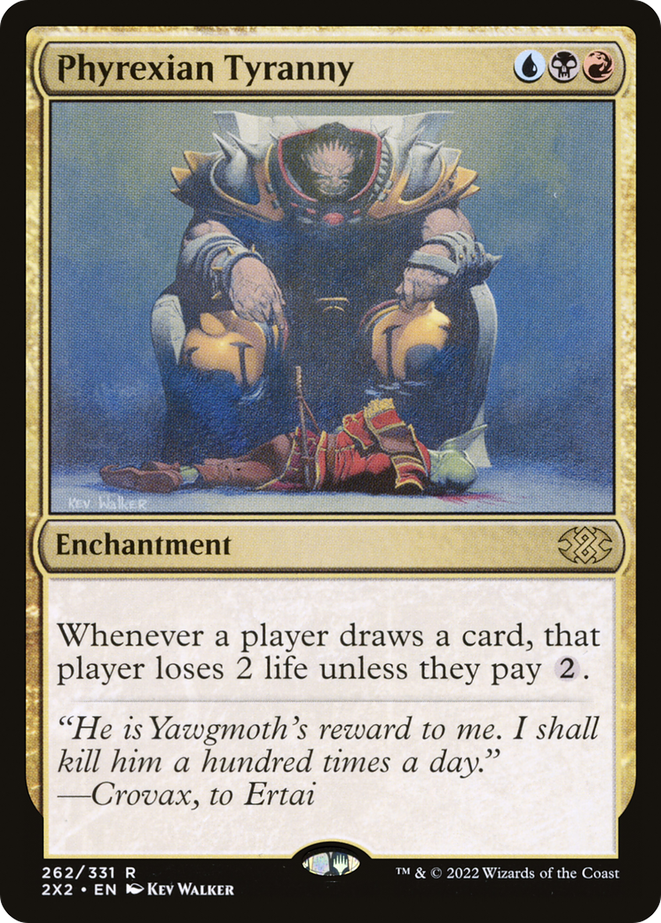 Image of Phyrexian Tyranny (2X2-262) - Double Masters 2022