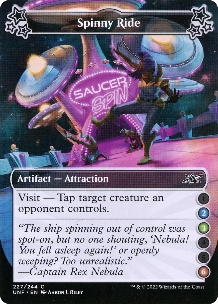 Image of Spinny Ride (2-3-6) (UNF-227) - Unfinity