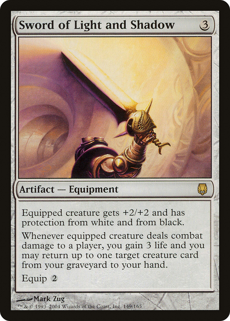 Image of Sword of Light and Shadow (DST-149) - Darksteel