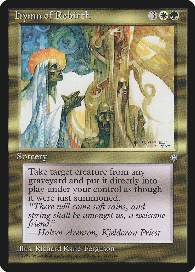 Image of Hymn of Rebirth (ICE-373) - Ice Age