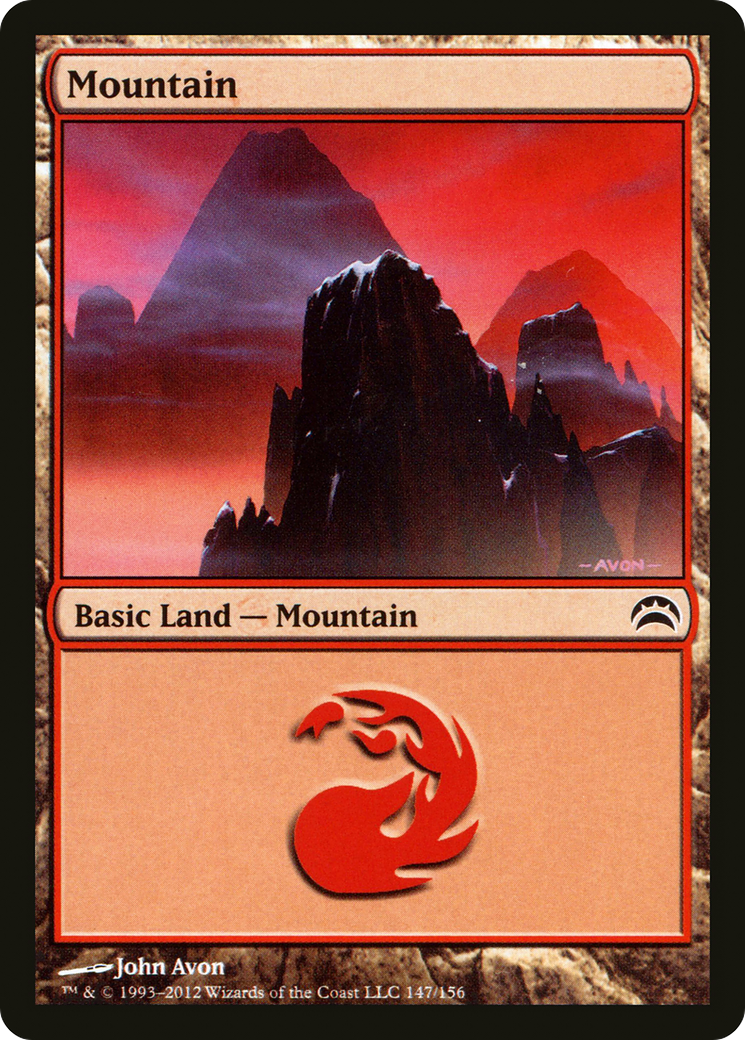 Image of Mountain (147) (PC2-147) - Planechase 2012