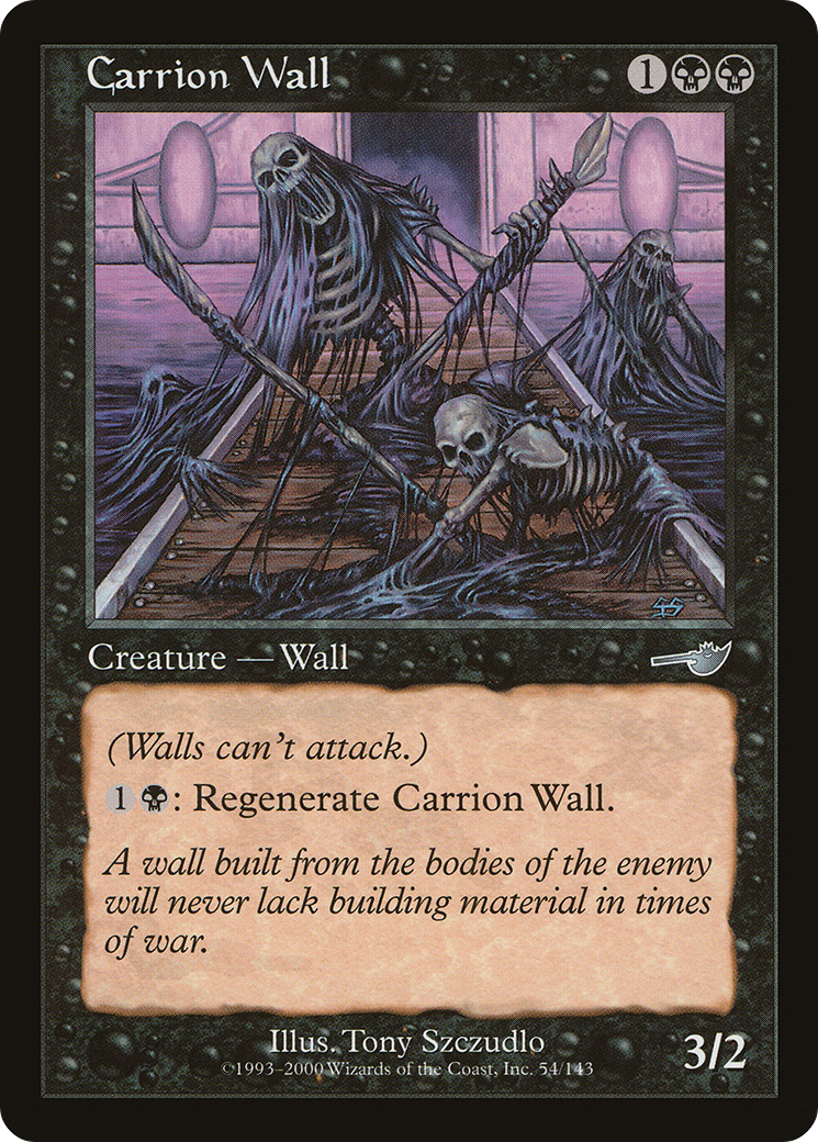 Image of Carrion Wall (NMS-054) - Nemesis