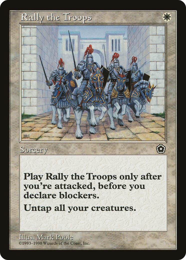 Image of Rally the Troops (P02-) - Portal Second Age