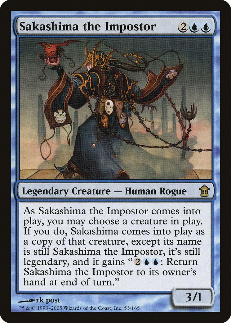 Image of Sakashima the Impostor (SOK-053) - Saviors of Kamigawa