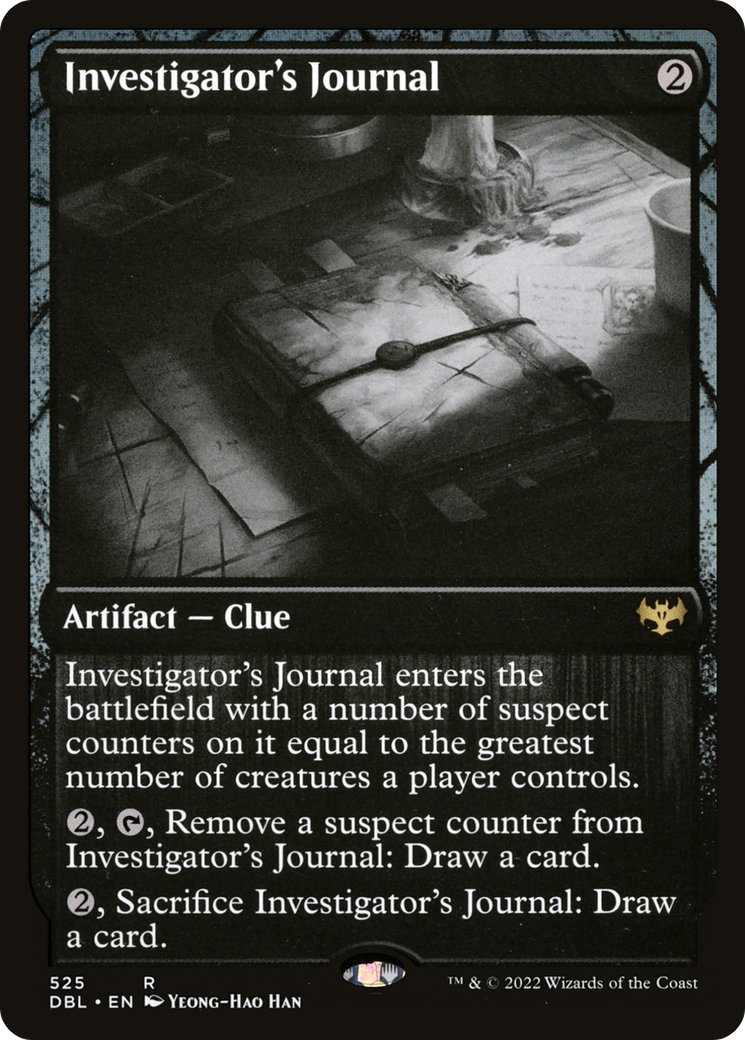 Image of Investigator's Journal (DBL-525) - Innistrad: Double Feature