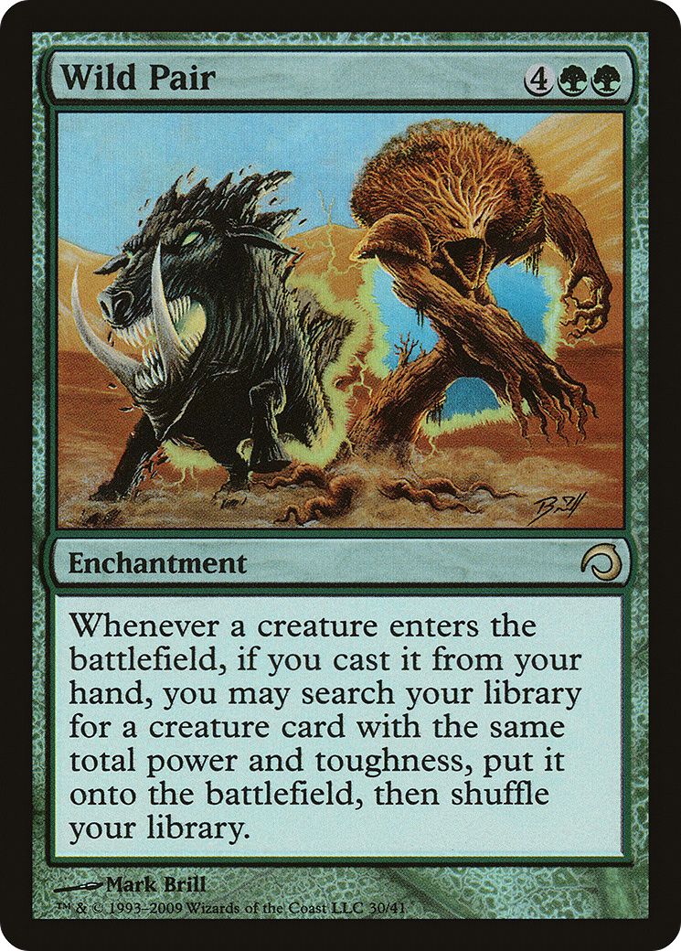 Image of Wild Pair (PDS-030) - Premium Deck Series: Slivers Foil