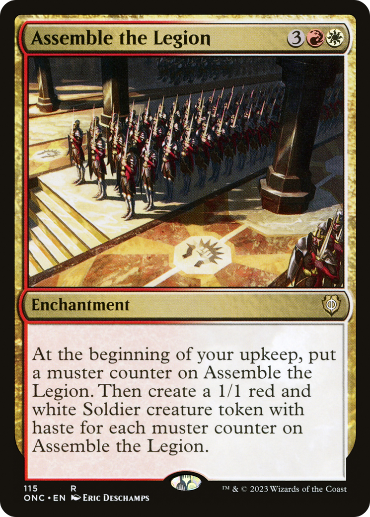 Image of Assemble the Legion (ONC-115) - Phyrexia: All Will Be One Commander