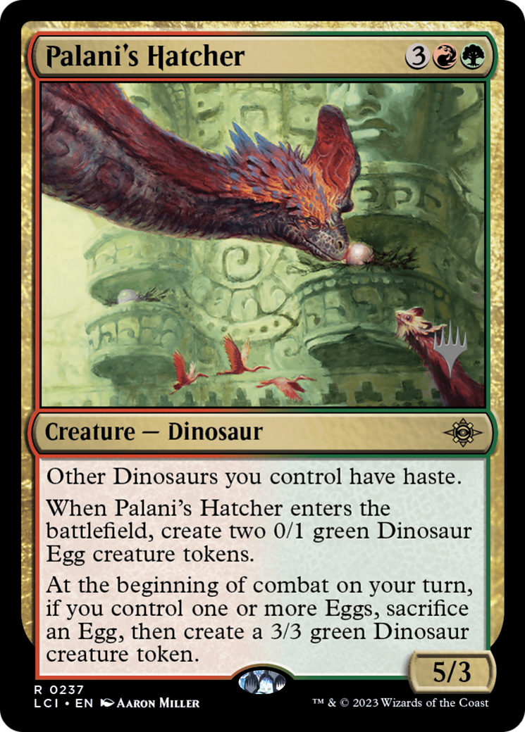 Image of Palani's Hatcher (PPLCI-237) - The Lost Caverns of Ixalan Promos