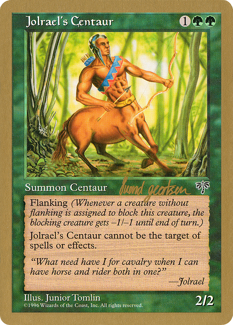 Image of Jolrael's Centaur - 1997 Svend Geertsen (MIR) (WCD-) - World Championship Decks 1997