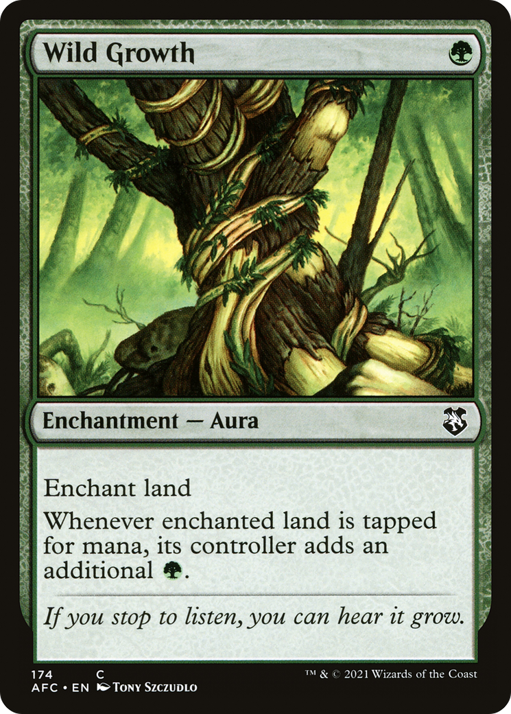 Image of Wild Growth (AFC-174) - Forgotten Realms Commander
