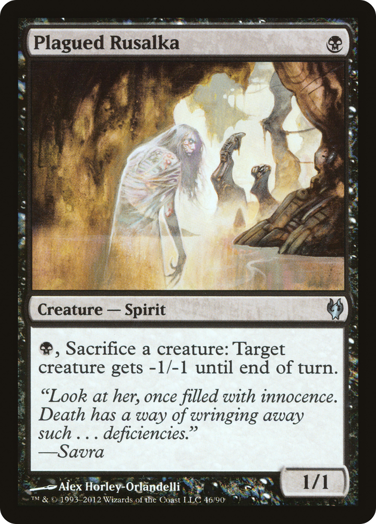 Image of Plagued Rusalka (DDJ-046) - Duel Decks: Izzet vs. Golgari