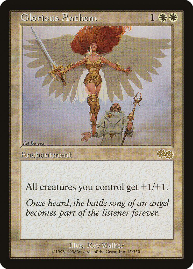 Image of Glorious Anthem (USG-015) - Urza's Saga