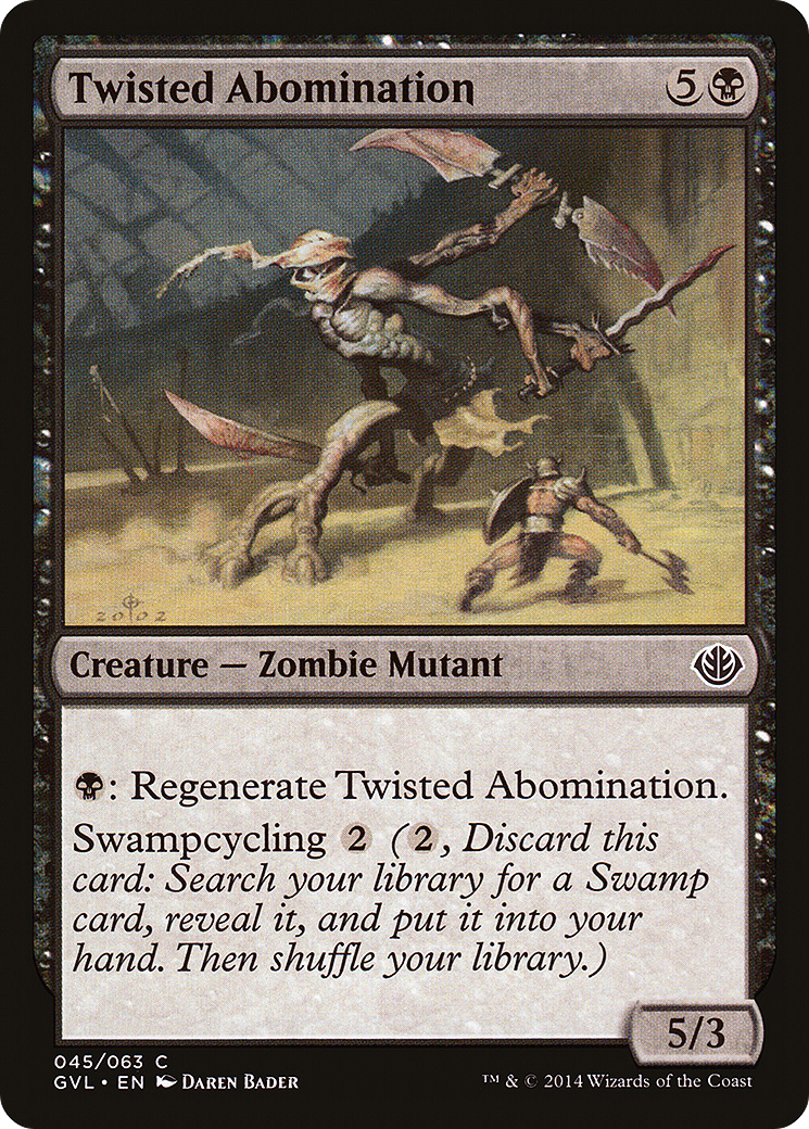 Image of Twisted Abomination (DD3-) - Duel Decks Anthology: Garruk vs. Liliana