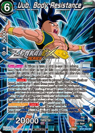 Image of Uub, Body Resistance (Event Pack 16) (BT21-052) - Promotion Cards Foil