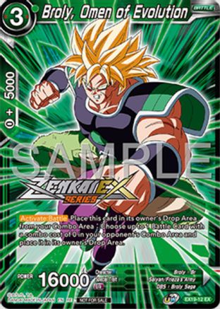 Image of Broly, Omen of Evolution (Event Pack 16) (EX19-12) - Promotion Cards Foil