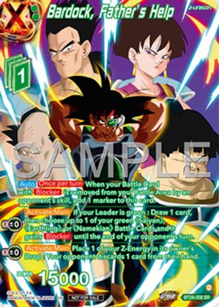 Image of Bardock, Father's Help (Premium Alt-Art Set 2025 Vol.1) (BT24-058) - Promotion Cards Foil