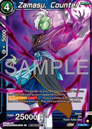 Image of Zamasu, Counter (Zenkai Series Tournament Pack Vol.11) (P-668) - Tournament Promotion Cards