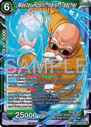 Image of Master Roshi, Harsh Teacher (Zenkai Series Tournament Pack Vol.11) (P-671) - Tournament Promotion Cards