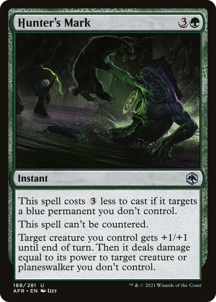 Image of Hunter's Mark (AFR-188) - Adventures in the Forgotten Realms Foil