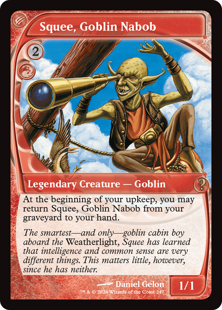 Image of Squee, Goblin Nabob (Future Sight) (MB2-247) - Mystery Booster 2 Foil