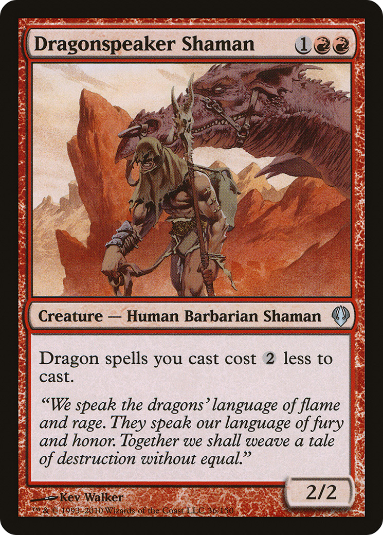 Image of Dragonspeaker Shaman (ARC-036) - Archenemy