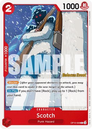 Image of Scotch (OP10-008) - Royal Blood Release Event Cards