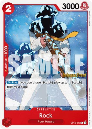 Image of Rock (OP10-017) - Royal Blood Release Event Cards