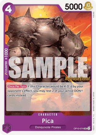 Image of Pica (OP10-074) - Royal Blood Release Event Cards