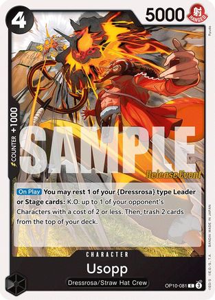 Image of Usopp (081) (OP10-081) - Royal Blood Release Event Cards