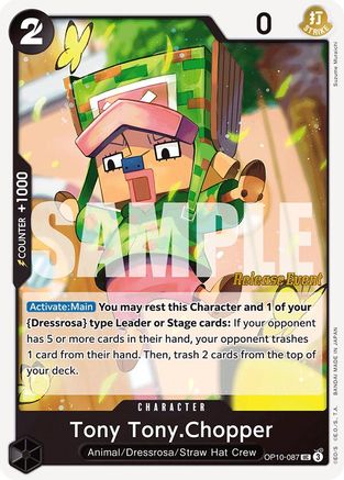 Image of Tony Tony.Chopper (087) (OP10-087) - Royal Blood Release Event Cards