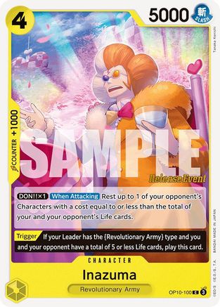 Image of Inazuma (OP10-100) - Royal Blood Release Event Cards