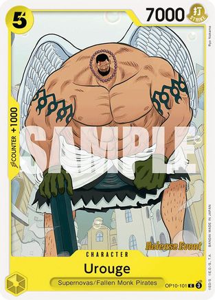 Image of Urouge (OP10-101) - Royal Blood Release Event Cards
