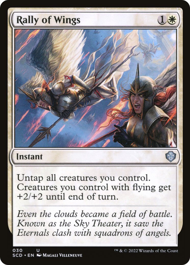Image of Rally of Wings (SCD-030) - Starter Commander Decks