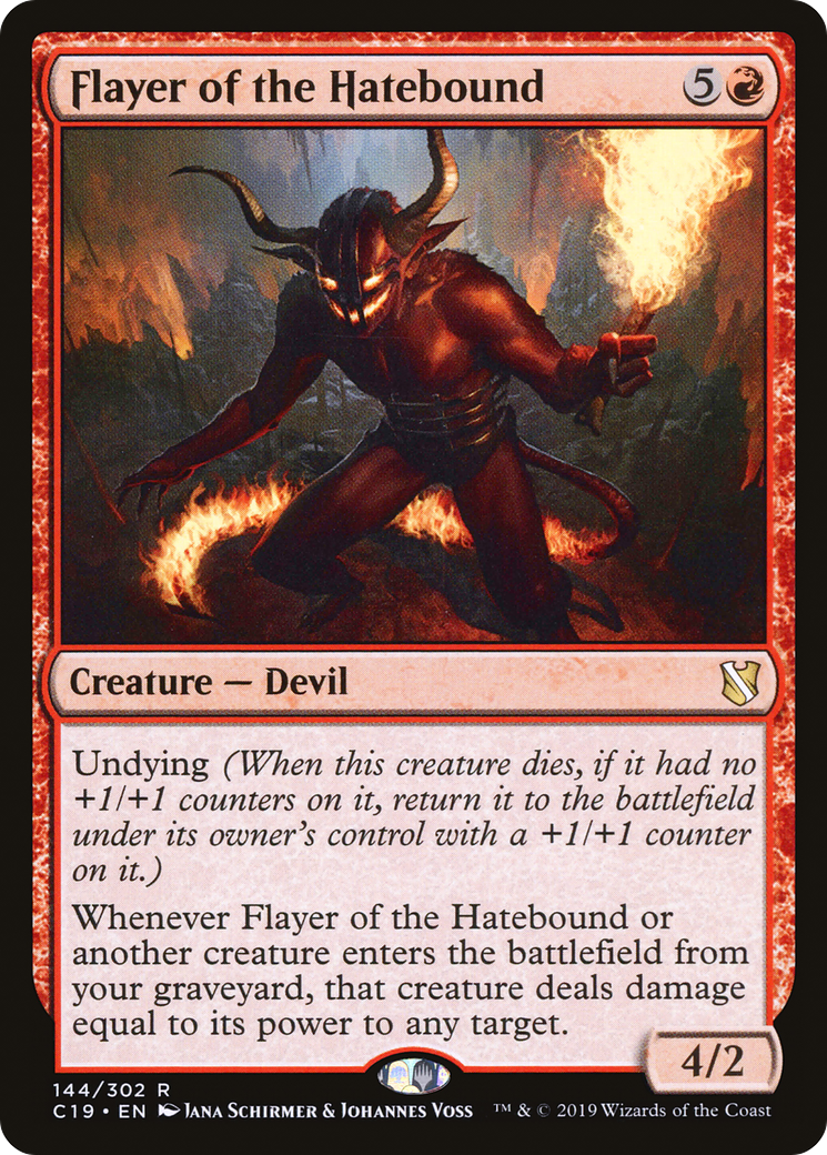 Image of Flayer of the Hatebound (C19-144) - Commander 2019